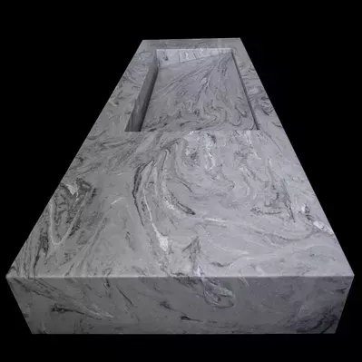 CorMania Otis (Corian® Smoke Drift Prima) — zdjęcie 4