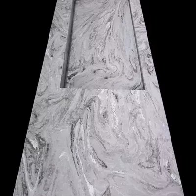 CorMania Otis (Corian® Smoke Drift Prima) — zdjęcie 5