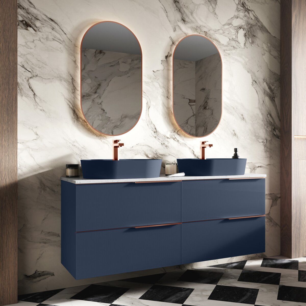 Elita Babette 62×41 (navy blue mat) — zdjęcie 3