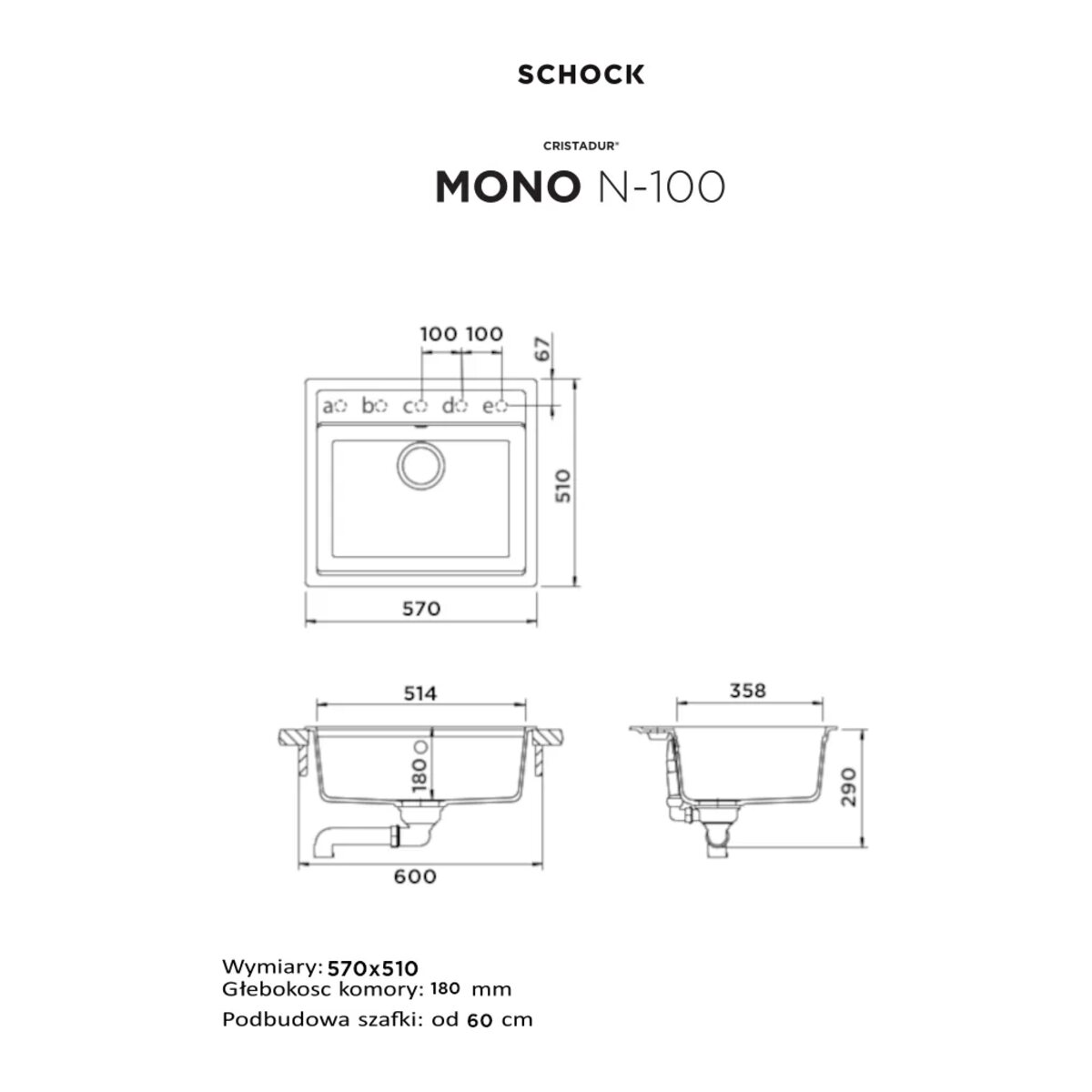Schock Mono N-100 (magnolia) — zdjęcie 2